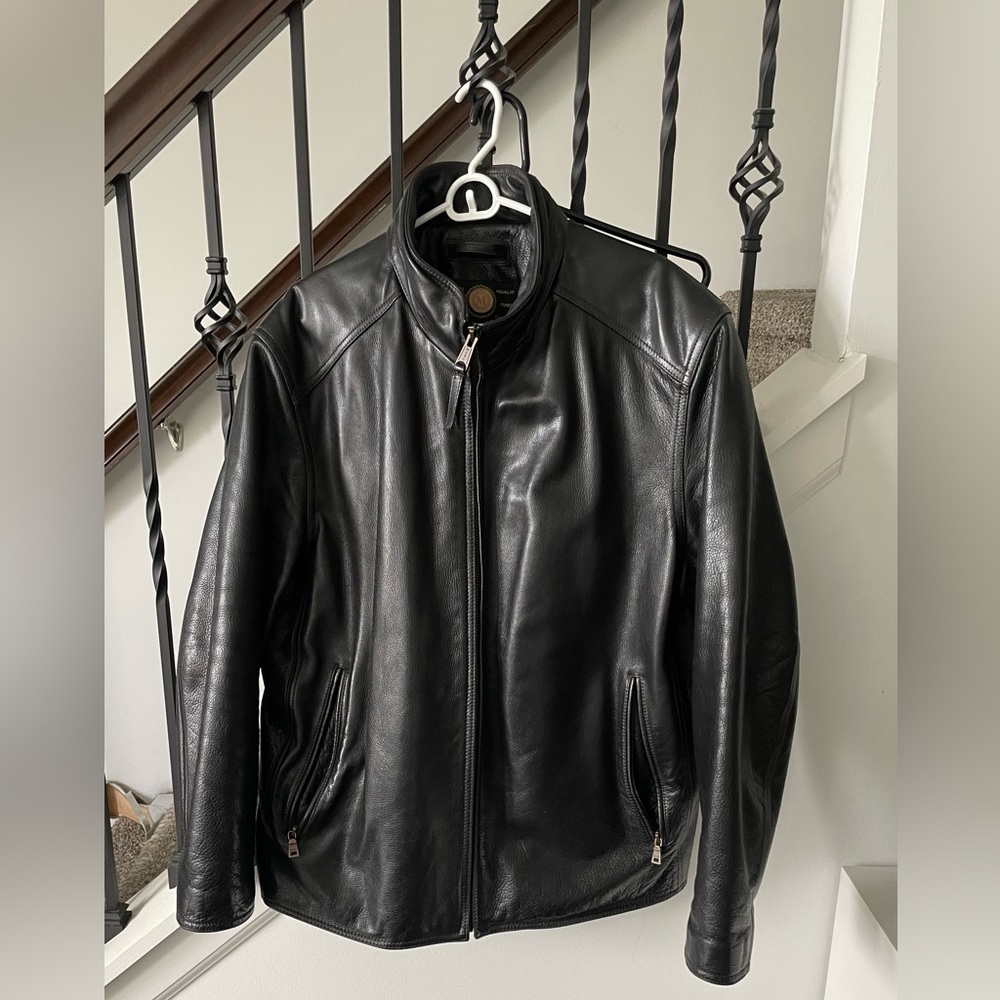 Men’s Leather Coat